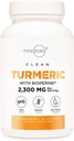 Tipo Zero Turmeric con Bioperine (120 capsule) (2300mg per Serving) - OGM Free, Gluten Free, 3rd Party Tested