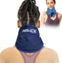 MR.ICE Involucro del pacchetto di ghiaccio del collo per le lesioni Pacchetto freddo riutilizzabile - Gel Ice Pack per il collo e le spalle con il supporto di Plush - Compresse fredde per il sollievo dal dolore, gonfiore, lesioni sportive