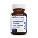 Metagenics D3 2000 IU Complex Vitamina D3 Supplemento - Supporta la salute di ossa, Immune & Healthy Inflammation Response* - con Isoflavoni per l'assorbimento - Gluten Free - 3 mesi di alimentazione - 90 conteggio