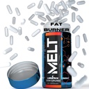 MELT - Miglior bruciatore di grasso termogenico per gli uomini e le donne - Pillole appetitose per la perdita di peso veloce - Energy Booster e Mental Focus Supplement - Pillole dietetiche Che lavoro - 60 tappi