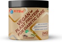 Polvere di proteina vegetale vegana di cioccolato belga per la cura diabetica 250 Gram (7 Serve) che serve la quantità-33G 24G proteine per il servizio, la glutammina - 3.32 Gm