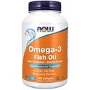 NOW Integratori alimentari, Omega-3 180 EPA / 120 DHA, Coated Enteric, Supporto cardiovascolare*, 180 Softgels