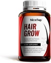 Integratore per la crescita dei capelli, Supporto per la cura dei capelli per la forza, la crescita della spessore, con la vitamina A della biotina, C, E, Zinco, 60 capsule