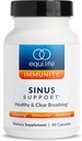Equilife Sinus Support Supplemento con Berberine, NAC, Radice di liquirizia e Antiossidante Rich Herbal Blend, Plant Based Formula per bilanciamento stagionale, Gluten Free, Soy & Dairy Free, 20 Servings