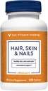 La Vitamina Shoppe Capelli, Pelle e Unghie, con 400MCG di Biotina, Supporto per capelli vibranti sani, Pelle sana e unghie forti (120 compresse)