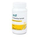 Klaire Labs SFI Health Tartrato L-Carnitina - 500 mg Aminoacido, L-Carnitina stabilizzata - No D-Carnitina sintetica (60 capsule)