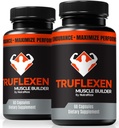 NutraRize (2 Pack) Truflexen Pills, Tru Flexen Muscle Builder, Integratore naturale per il supporto Totale Benessere, Capsule Prestazioni Premium, Official True Flexen Recensioni (120 Capsule)
