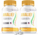 (2 Pack) Arialief Capsule Sciatica - Formula Ufficiale - Arialief Vitamin Supplemento Formula di Forza Avanzata, Arialief Capsules Supporto Nutritivo Massima Forza Totale Benessere (120 Capsule)