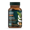 Gaia Herbs Turmeric Supreme Extra Strength - Supporta Discomfort Occasionale da Normal Wear & Tear* - con curcumina e pepe nero - 60 Vegan Liquid Phyto-Capsules (Up to 60-Day Supply)