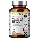biophix Vitamin K2 MK-7 300mcg, 120 capsule vegane – Supplemento ad alta potenza per la resistenza del Bone e la salute immunitaria