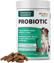 Wellnergy Daily Probiotics & Prebiotics Soft Chew for Dogs & Cats - Supporto digestivo per diarrea, costipazione, upset Stomach, Indigestion & Gas - Aiuta la digestione, Allergy Skin & Immune Health 160ct
