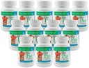 Alka•Pan (12 Pack) Migliore alcalina di processo — Supplemento digestivo naturale — Enzimi pancreatici con Antiossidante-Rich Superfoods & Erbe digestive