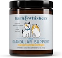 Dr. Mercola Bark & Whiskers Supporto ghiandolare - Supporta la salute endocrina & organo - Freeze-Dried Formula - Ormone-Free Ingredients - Maschio - 75 Scoops (4 oz)