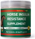 Integratore di resistenza all'insulina per i cavalli - Trattamento Laminite di cavallo-Natural Laminitis Polvere di erbe per i piedi di sore e laminite cronica, 0.83lb (alimentazione 40-giorno)