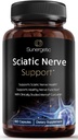 Sunergetic Premium Sciatic Nerve Support Formula - Sciatic Nerve Supplemento con Benfotaimine, Alpha Lipoic Acid (ALA) & Meriva Turmeric - Supporti Sciatic Nerve Health & Joint Comfort - 60 Capsule