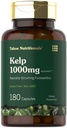 Tahoe Nutritionals Kelp Supplemento capsule | 1000mg | 180 Count | Non OGM & Gluten Free Extract