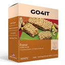 GO4IT Health Meal Sostituzione Bar, HIGH Protein Nutrition Bar, HIGH Fiber, Calorie Basse, KETO amichevole, On-the-go, Weight Loss Food Bar, 7/Box - (Noce)