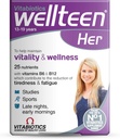 Vitabiotics Wellteen Her - Supporto nutrizionale per adolescenti e giovani donne età 13-19 - 30 compresse