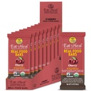 EatToHeal Cherry Real Food Bar - Organic Vegan Healthy Gluten Free Protein Bar - Low Sugar Meal Sostituzione Bar, Non OGM, Mai Baked, Plant Based - Crafted to Enjoy, Non sedersi sugli scaffali