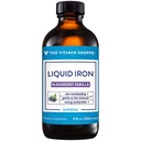 La vitamina Shoppe Liquid Iron, BlackBerry Vanilla Aromaed, Facilmente assorbito, Non costipante, Energy Production Immune Support (8 Fluid Ounces Liquid)