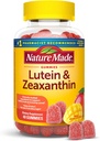Natura fatta Lutein & Zeaxanthin Gummies, occhio e cervello supplemento, 40 Vegan Gummies, 20 giorni di alimentazione