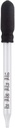 EZY DOSE bambini Straight-Tip Ear and Eye Medicine Dropper per liquido e medicina, 1mL capacità calibrata di vetro, gomma lampadina, fornire dosaggio corretto, chiaro, BPA gratuito