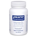 Vitamina D3 25 mcg (1.000 UI) - Supplemento al supporto Bone, Joint, Breast, Heart, Colon & Immune Health - con Vitamina Premium D - 250 capsule