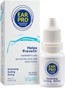 Ear Pro Tutte le gocce naturali dell'orecchio del nuotatore per i bambini e gli adulti - Sicuro e facile da usare goccia di protezione dell'orecchio aiuta a prevenire l'acqua intrappolata, problemi dell'orecchio correlati all'acqua e proteggere l'udito, (100 usi, 1 pacchetto)