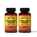 Estratto di Aceto di sidro di energia di Bragg con B-12 Vitamine - 90 Capsule (2 Pack) – Gestione del peso - Non OGM, Vegan, Gluten Free - Aiuta a generare energia a livello cellulare per gli uomini e le donne