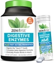 Zenwise salute enzimi digestivi e menta piperita masticabile – enzimi digestivi, probiotici multi enzimi con probiotici per le donne e gli uomini in capsule e menta piperita conveniente