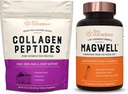 Peptidi di collagene vivi e magnesio Zinco & Vitamina D3 | Capelli, Pelle, Unghie e Supporto congiunto + Bone & Heart Health, Supporto di sistema immunitario