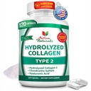 Collage tipo 2 Integratore idrolizzato con Condroitina e Ialuronica, per Capelli sani, Pelle e Unghie, Senza Filler, Additivi e Senza Colori Artificiali - 120 Capsule Vegetariani