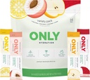 Variety Pack 1270 mg Polvere di elettrolita - 3g Zucchero - Dolore di frutta di monaco - Nessun aroma artificiale - Superfood Goji Berry - Vitamine C, B6, B12 - Stick On-The-Go - 1 confezione (16 Packets)