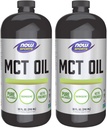Ora Alimenti MCT olio 100%, 32 fl oz (Pacchetto di 2)