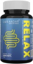 Rilievo di costipazione AADAR Re-LAX, supporto di digestione ayurvedica e capsule di benessere Bowel, 60 unità - con Senna, Harade, Ajwain capsule per digestione
