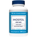 La vitamina Shoppe Inositol 650MG, supporta il fegato sano e la funzione cellulare (300 capsule)