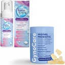 Terramed Just Think Comfort Vaginal Probiotic Gummies per le donne + Lavaggio Femminile non profumato – Doppio supporto per bilanciamento del pH, controllo dell'odore e salute intima