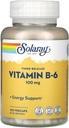Solaray B 6 Rilasciato due fasi, 100mg, 60 Count