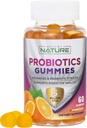 Probiotic Gummies – 5 miliardi di CFU per la salute digestiva & Gut - riduce occasionalmente Bloating & Minor Abdominal Discomfort - Probiotic Gummy per le donne & bambini - Natural Orange Flavor – 60 Gummies