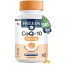 GRATIS CoQ10 100mg - Kosher Coenzyme Q10 Integratore alimentare per la salute cardiovascolare del cuore, il supporto della pressione sanguigna, la salute della gomma orale e l'invecchiamento sano - Capsule CoQ10 Pure, 100 Count