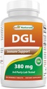 Migliori naturali DGL Chewable 380 mg 180 compresse