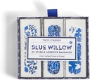 Two's Company 53560 Blue Willow Bandages in Gift Box, 30 pezzi, lunghezza 3 pollici, plastica, bianco