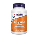 NOW Integratori alimentari, L-Lysine (L-Lysine Monohydrochloride) 500 mg, Aminoacido, 100 capsule di veg