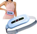 Riscaldatore portatile senza cordone per cassoni di periodo, pad riscaldante veloce con 3 livelli di calore e 3 modalità di massaggio, cintura mestruale di sollievo del dolore per le donne (blu)