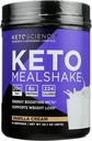 Keto Science Vanilla Cream Ketogenic Meal Shake Integratore alimentare, Paleo Friendly, 20.7 once (Pack of 1)