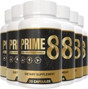 PRIME 8 100% autentico originale | Prime8 Formula ufficiale (6 Pack) per 180 giorni