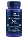Acido alfa-lipoico con biotina, per la protezione delle cellule, antiossidante universale per la salute del fegato & Nerve, senza glutine, non OGM, 60 capsule