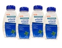 Rugby Calcium Carbonate 500 mg Antacid Tablet Peppermint, Regolare Strengh, 150 compresse masticabili - 4 Pack