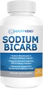 Sodio Bicarbonato 650 Mg Tablets - Rilascio ritardato per la funzione normale del rene - Cuocere Soda Tablets, Sodio Pills, Bicarbonato De Sodio para Tomar, Bicarbonato di Soda - 30 capsule