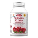 ANDREW LESSMAN Friendly Flora Probiotic 90 capsule - 10 miliardi di CFU, miscela completa di cinque strati probiotici, potente supporto immunitario e digestivo. Probiotici per donne o uomini